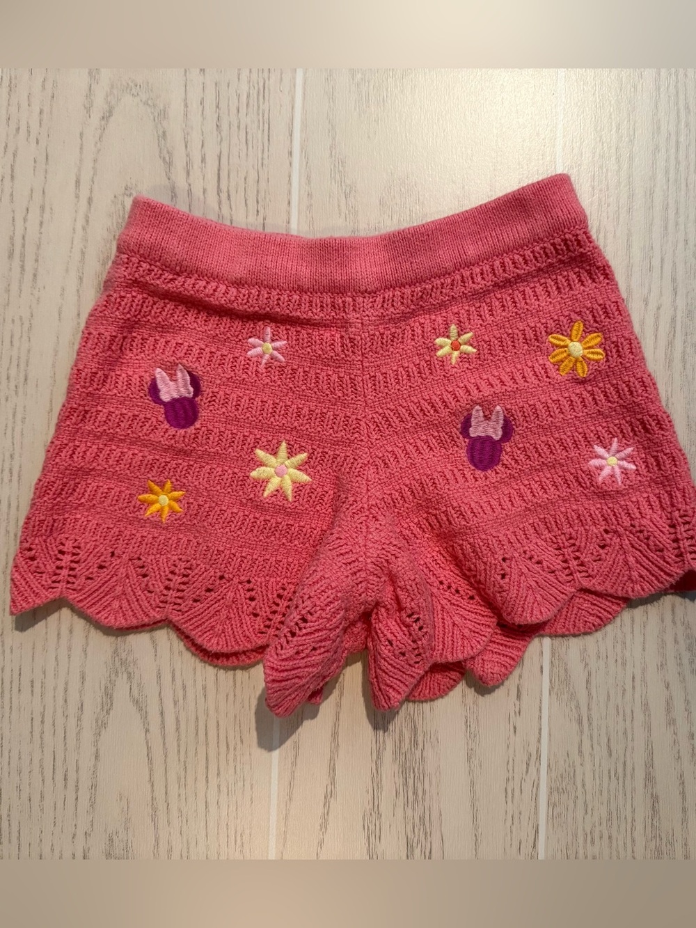 Disney x Jumping Beans Minnie Mouse Crochet 2pc Tank Shorts Set Girls 5 - Picture 7 of 10